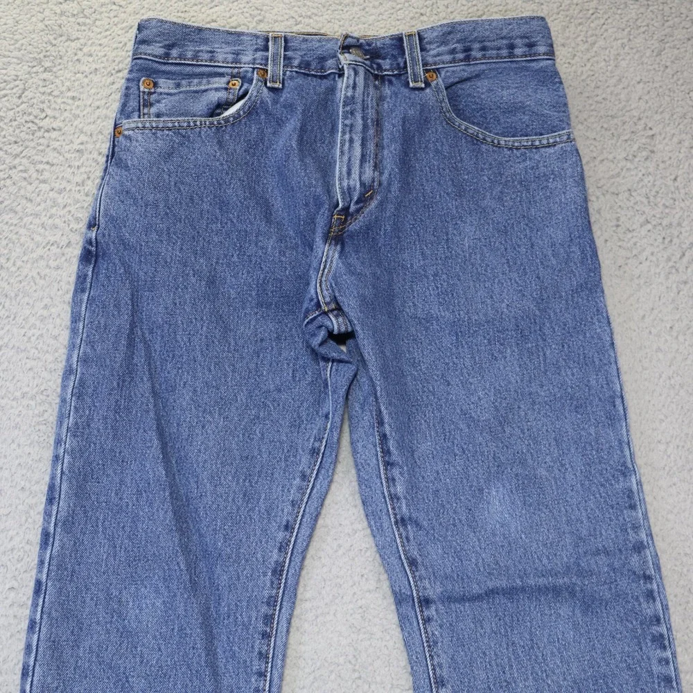 Levis 517 Bootcut Jeans Mens 31x30 Medium Wash Blue Denim 100% Cotton A63939